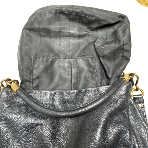 bag MARC JACOBS Too Hot To Handle black leather handle & cross body large - Picture 11 of 14